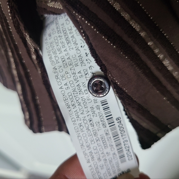 ZARA Wrap Blouse - Picture 9 of 10